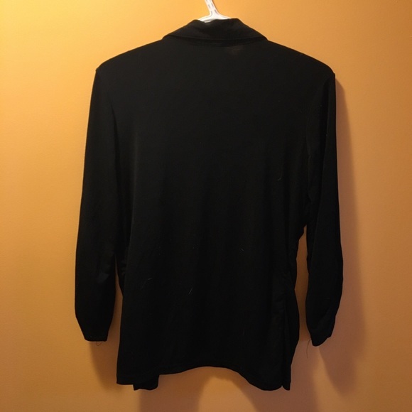 black button down cardigan - Picture 2 of 4